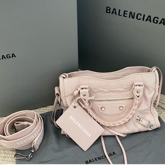 Balenciaga Mini-City Bag -Baby Pink - Picture 2 of 16